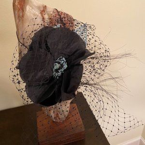 Coup de Chapeau of San Francisco Fascinator Hat with Veil
